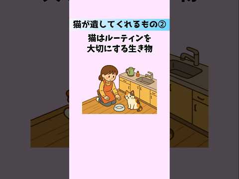 猫の動画サムネイル - 【猫との深い絆②】猫が遺した見えない贈り物に涙が止まらない！猫がくれた記憶とこれからも生きる飼い主さんへの言葉15選 #猫 #雑学 #豆知識 音声「VOICEVOX：ずんだもん」さん