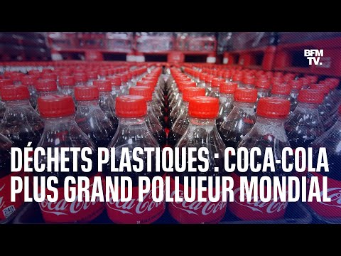 Déchets plastiques: Coca-Cola en tête des plus grands pollueurs de la planète selon une ONG