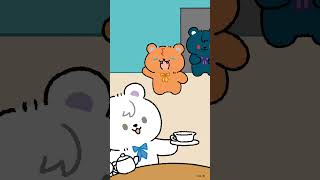 【アニメ】もーにんぐるーてぃん2 #さんくま #anime #にじさんじ #ショートアニメ