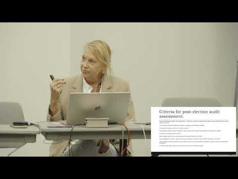 DEF CON 33 – Voting Village – A Review of Post Election Audits in Swing States – Susan Greenhalgh