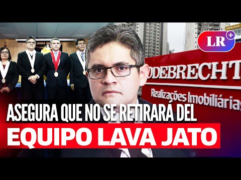 DOMINGO PÉREZ asegura que no se retirará del EQUIPO LAVA JATO ante declaraciones de JAIME VILLANUEVA