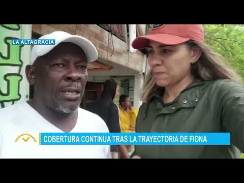 Fiona: Por temor varios residentes de Cabeza de Toro en La Altagracia amanecieron en la calle