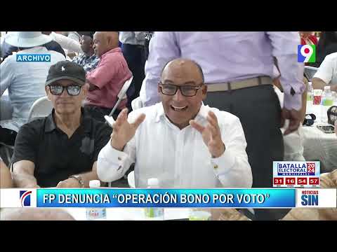 Denuncian “Operación Bono Por Voto” Abinader intenta comprar elecciones | Primera Emisión SIN