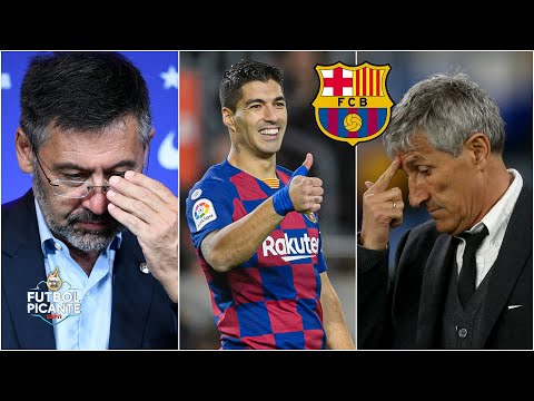 BARCELONA ¿Bartomeu fuera, Luis Suárez cerca de la Juventus y Setién demanda | Futbol Picante