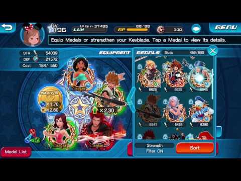 kingdom hearts union cross video