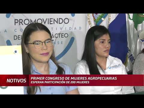 Primer congreso de mujeres agropecuarias en Nicaragua