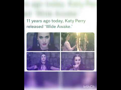 11 years ago today, Katy Perry released ‘Wide Awake.’