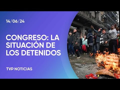 Más de 30 personas siguen detenidas tras los disturbios en Congreso
