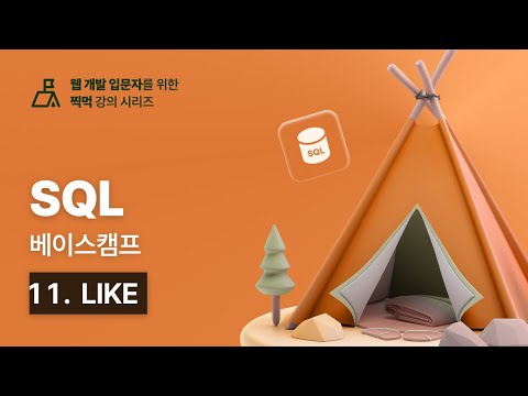 SQL 베이스캠프 - 11. LIKE