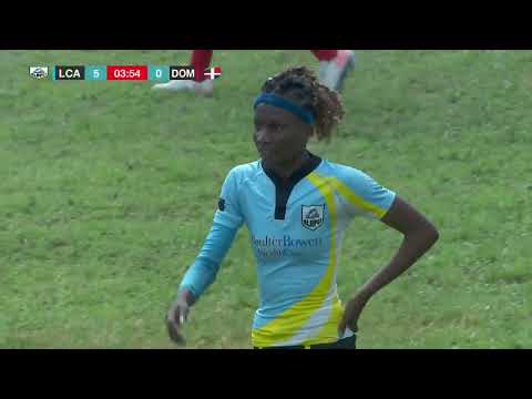 Women's 12s SF: St. Lucia v Dominican Rep 1st Half | Rugby Americas North Tournament | SportsMax TV