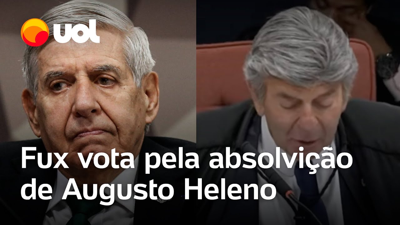 Fux vota pela absolvição de general Augusto Heleno de todos os crimes de trama golpista; veja