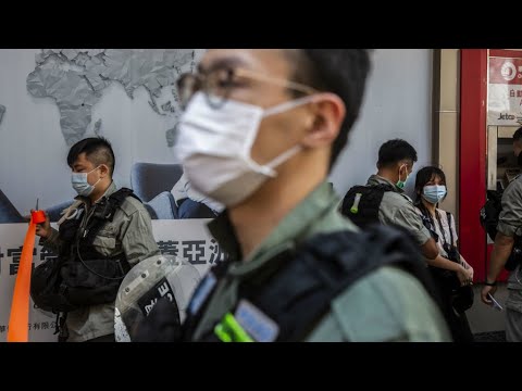 Manifestation à Hong Kong à l'approche du vote de la loi sur la sécurité nationale