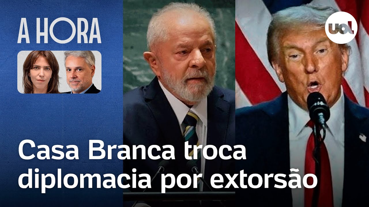 Trump ameaça tarifaço e Casa Branca troca diplomacia por extorsão | Toledo e Thais Bilenky