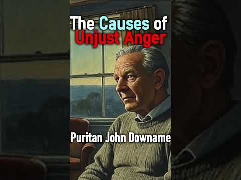 The Causes of Unjust Anger - Puritan John Downame #shorts #christianshorts #christiantheology #Jesus