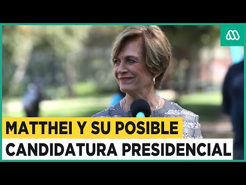 Alcaldesa Evelyn Matthei anuncia que no irá a la reelección por Providencia