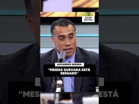 MESÍAS GUEVARA ESTÁ SESGADO