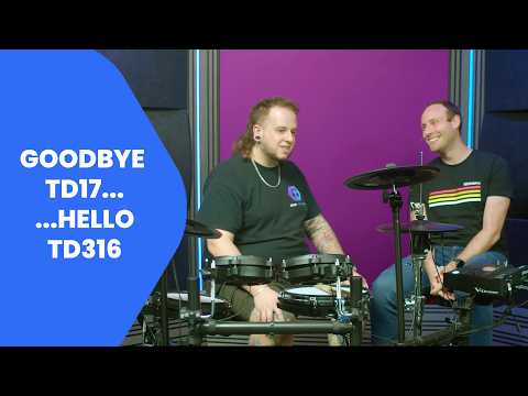 New V-Drums! TD316 & V31 Module gives mid price kits a massive upgrade.