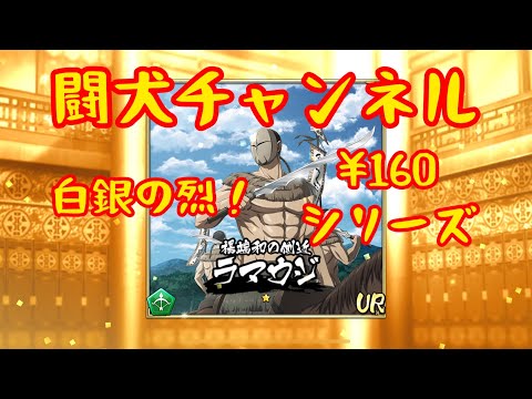 キングダム乱(白銀の烈！新武将URラマウジをGET！¥160シリーズは行くで！ 山界最強決定戦！は割愛させて頂きます。)闘犬チャンネル