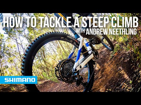 How to tackle a steep climb on your mountain bike | SHIMANO