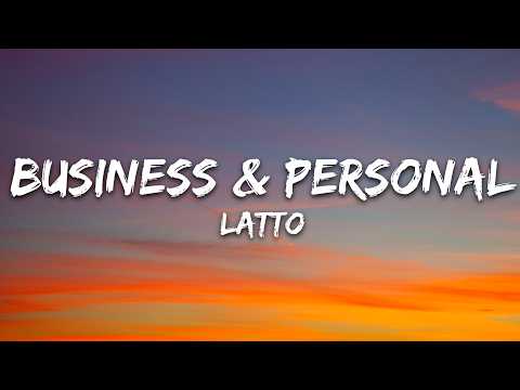 Latto - Business & Personal (Lyrics)