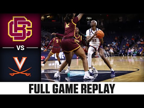 Bethune-Cookman Bethune Vs. Virginia Full Game Replay | 2024-25 ACC ...