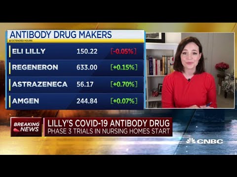 Eli Lilly starts late-stage trial for Covid-19 antibody drug in nursing homes
