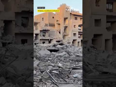 Qana, #Lebanon after #Israeli strikes #middleeastcrisis