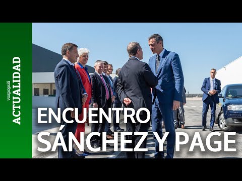 Sánchez, Page y varios ministros, visitan Airbus Helicopters en Albacete