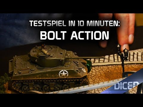 Testspiel in 10 Minuten | Bolt Action | DICED