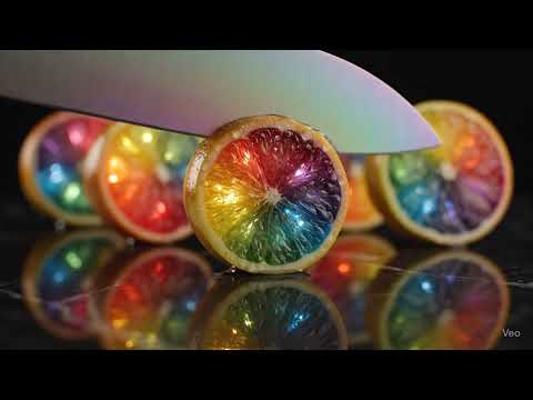 Lemon Rainbow Colors Crystal ASMR Setyfing Video