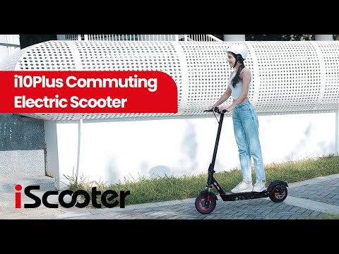 New Long-Range iScooter Electric Scooter| i10 Plus