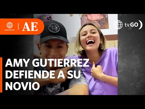 Amy Gutierrez defiende a su novio de críticas a su físico | América Espectáculos (HOY)