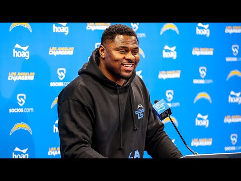 Khalil Mack Introductory Press Conference | LA Chargers video clip