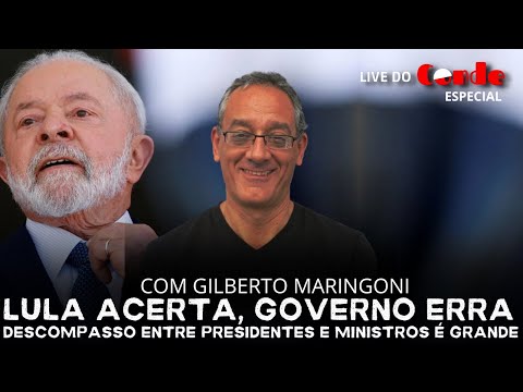 Live do Conde Especial, com Gilberto Maringoni | Lula acerta, governo erra