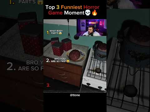 Top 3 Funniest Horror Games Moments!