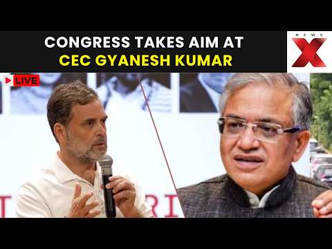 Congress <strong>Vs</strong> Gyanesh Kumar LIVE : Rajghat Becomes Ground <strong>Zero</strong> For Fresh Showdown | NewsX