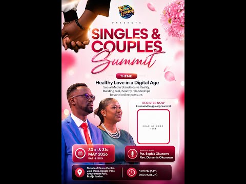 Singles and Couples Summit – Rev Dunamis Okunowo