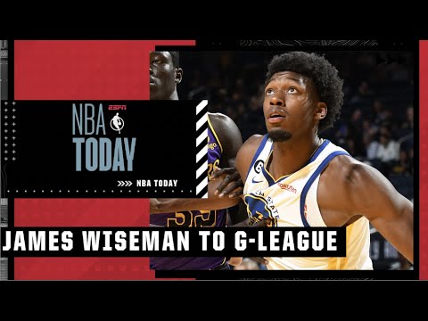 Kendra Andrews details Warriors' hopes for James Wiseman in the G- League | NBA Today video clip
