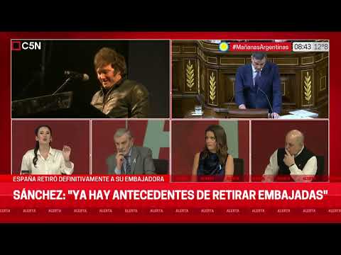 PEDRO SÁNCHEZ APUNTA en el CONGRESO contra MILEI: CONTINÚA el CONFLICTO DIPLOMÁTICO con ESPAÑA