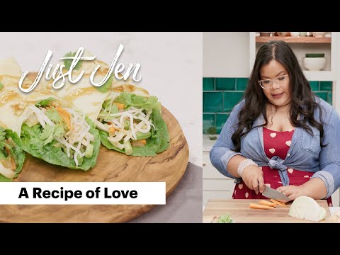 Spring Rolls That Say "I Love You" with Each Bite | Just Jen