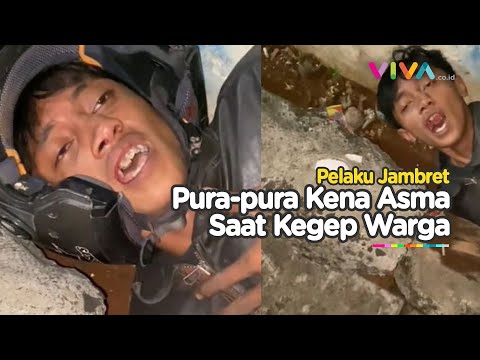 Jambret Pakai Akal Bulus Saat Ditangkap, Malah Bikin Ngakak