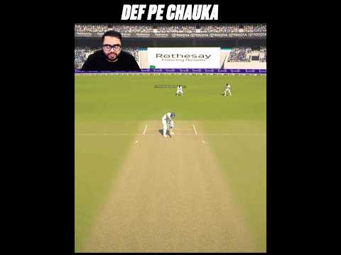 Defense Pe Chauka In Cricket 26 #shorts #cricket #ipl