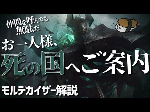 【モルデカイザー vs ヨリック】仲間を呼んでも無駄だ！おひとり様、死の国へご案内！！ 最強のモルデカイザー講座【DFM Evi解説】