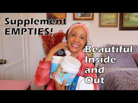 EMPTIES Supplements | Products I Used Up to Look &amp;
Feel Great