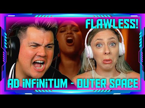 Americans Reaction to AD INFINITUM - Outer Space (Official Video) | THE WOLF HUNTERZ Jon and Dolly