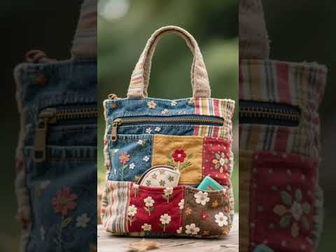 Rustic Patchwork Bags – Design and Sell Freely #bag #bagdesign