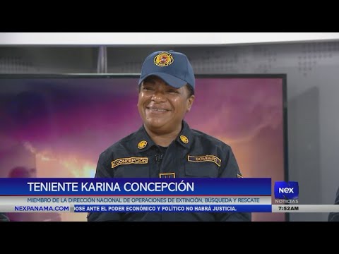 La Teniente Karina Concepcio?n nos cuenta su experiencia cómo madre y miembro del cuerpo de bomberos