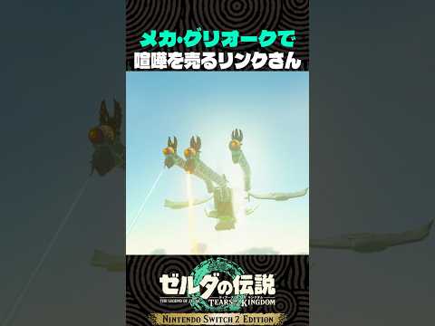 メカ・グリオークで喧嘩を売るリンクさん【ゼルダの伝説 ティアキン】