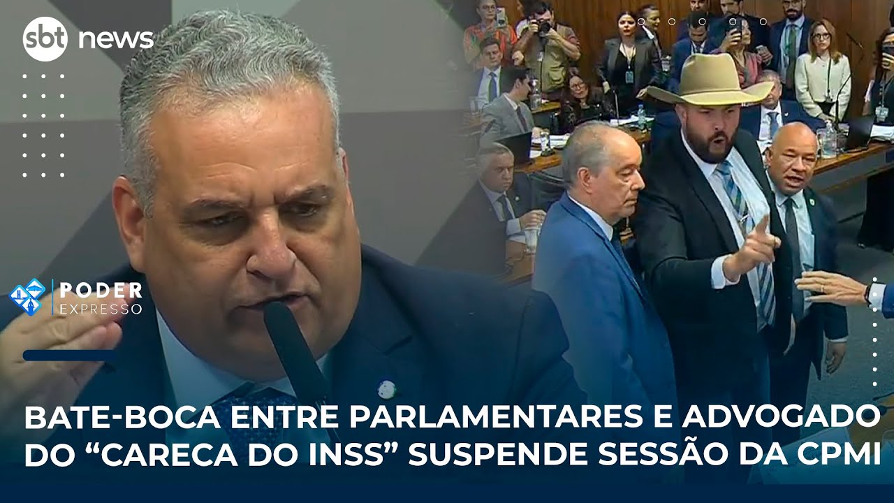 Bate-boca entre parlamentares e advogado do “Careca do INSS” suspende sessão da CPMI