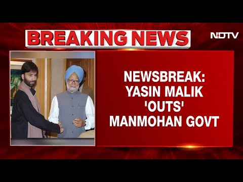 "Manmohan Singh Thanked Me For Meeting Hafiz Saeed": Yasin Malik's Explosive Claim